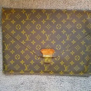 Vintage Louis Vuitton Envelope Style File Folder